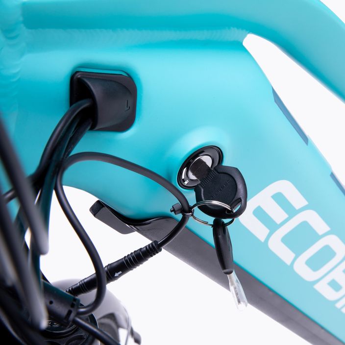 Bicicleta electrică Ecobike LX500 Greenway albastru 1010308 16