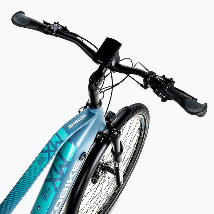 Bicicleta electrică Ecobike MX500 LG albastru 1010309 15