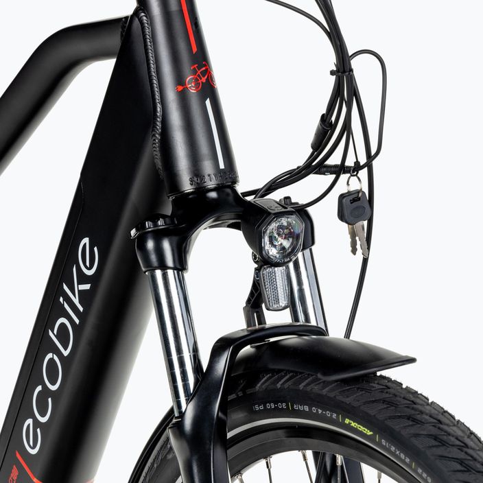Bicicleta electrică Ecobike MX300 Greenway negru 1010307 7