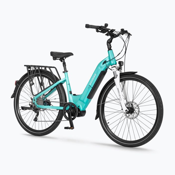 Bicicleta electrică EcoBike D2 City/14Ah Smart BMS albastru 1010318 2