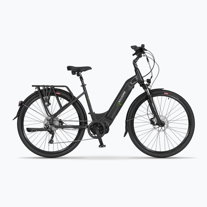 Bicicleta electrică EcoBike D2 City/14Ah Smart BMS negru 1010319 6