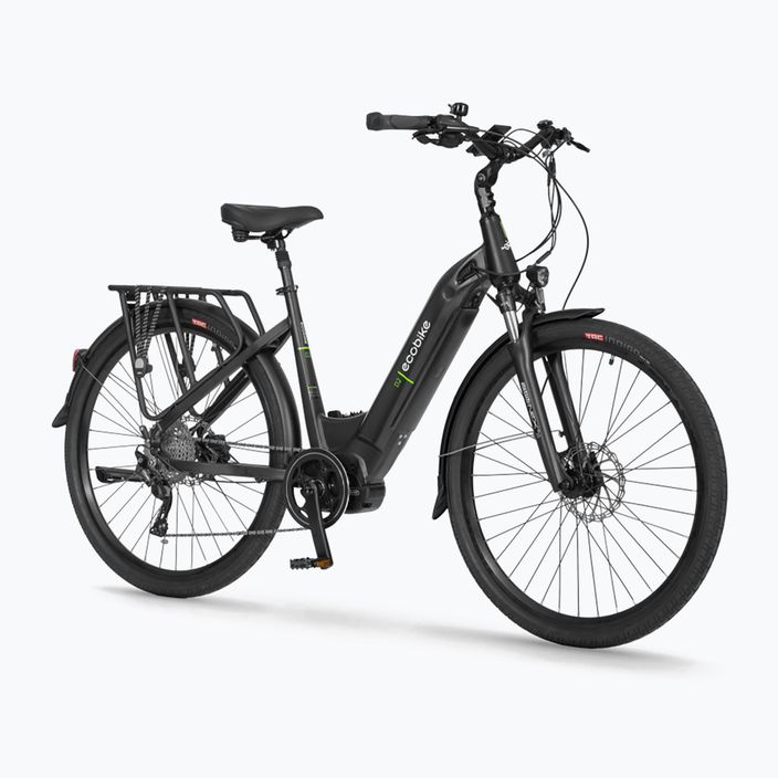 Bicicleta electrică EcoBike D2 City/14Ah Smart BMS negru 1010319 7