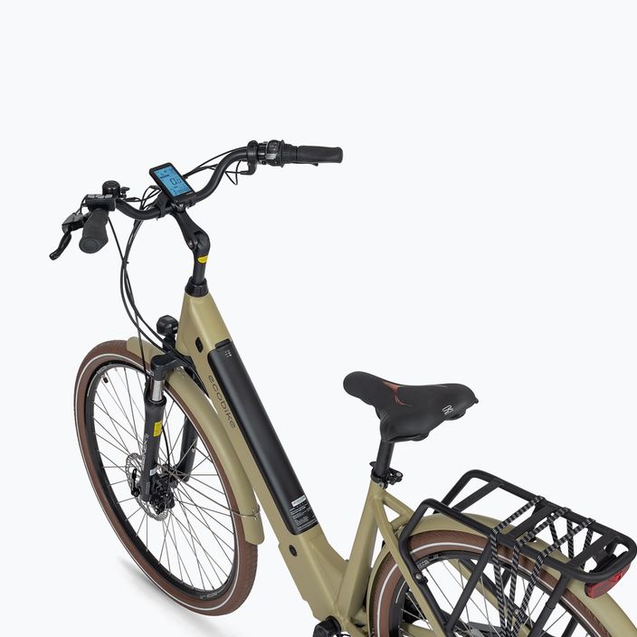 Bicicleta electrică EcoBike X-City Cappuccino/13 Ah Greenway bej 1010119 7