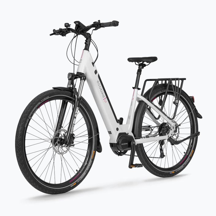 Bicicleta electrică EcoBike LX 300/X300 14Ah LG alb 1010320 3