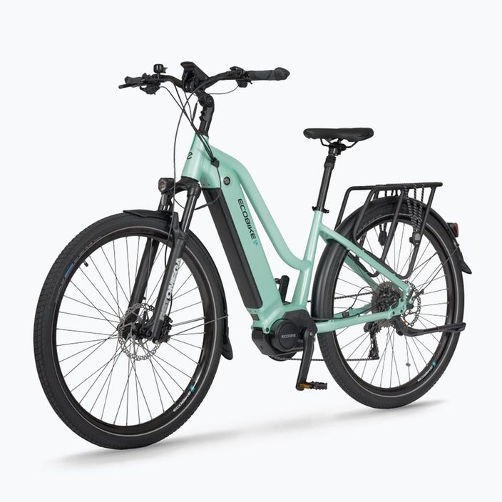 Bicicleta electrică pentru femei EcoBike LX 500/X500 17.5Ah LG verde 1010316 3