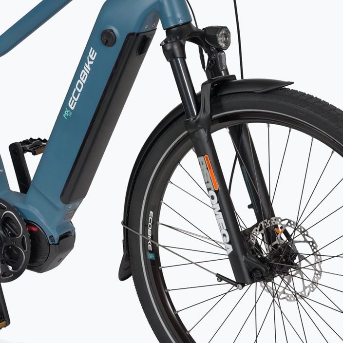 Bicicleta electrică EcoBike MX 500/X500 17.5Ah LG albastru 1010321 5