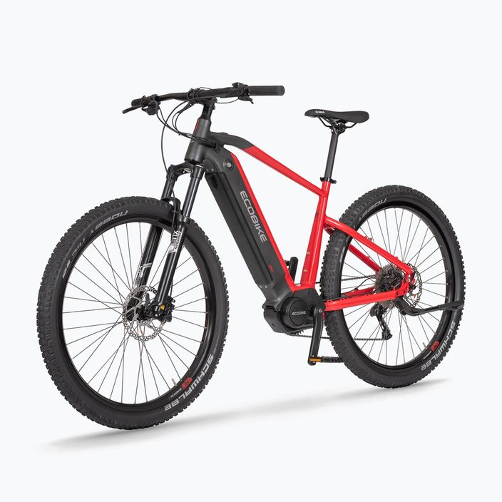 Bicicleta electrică Ecobike RX500/17.5Ah X500 LG negru/roșu 3
