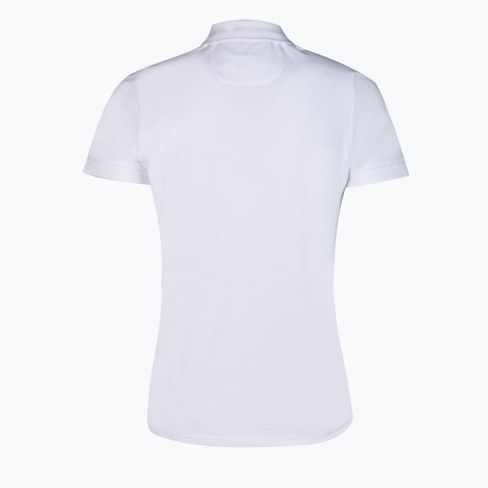 Tricou polo pentru bărbați Pitbull West Coast Polo Slim Logo white 2