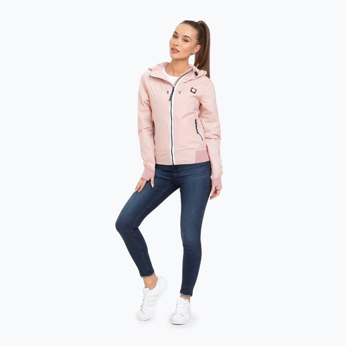 Jachetă pentru femei Pitbull West Coast Aaricia Hooded Nylon pink 2