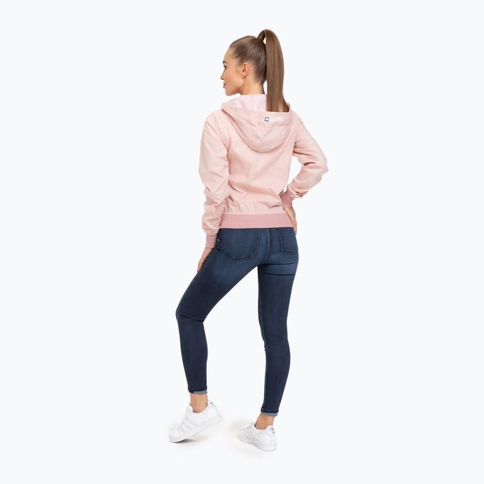 Jachetă pentru femei Pitbull West Coast Aaricia Hooded Nylon pink 3