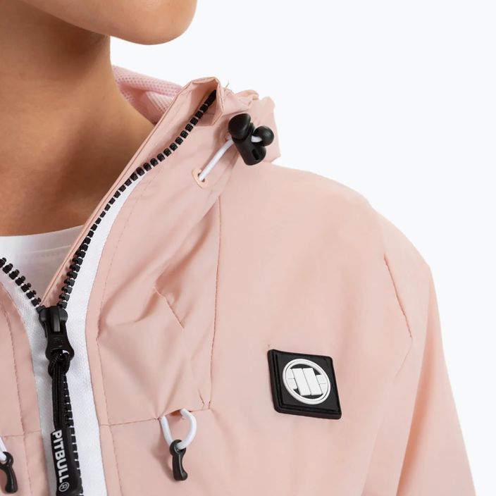 Jachetă pentru femei Pitbull West Coast Aaricia Hooded Nylon pink 6