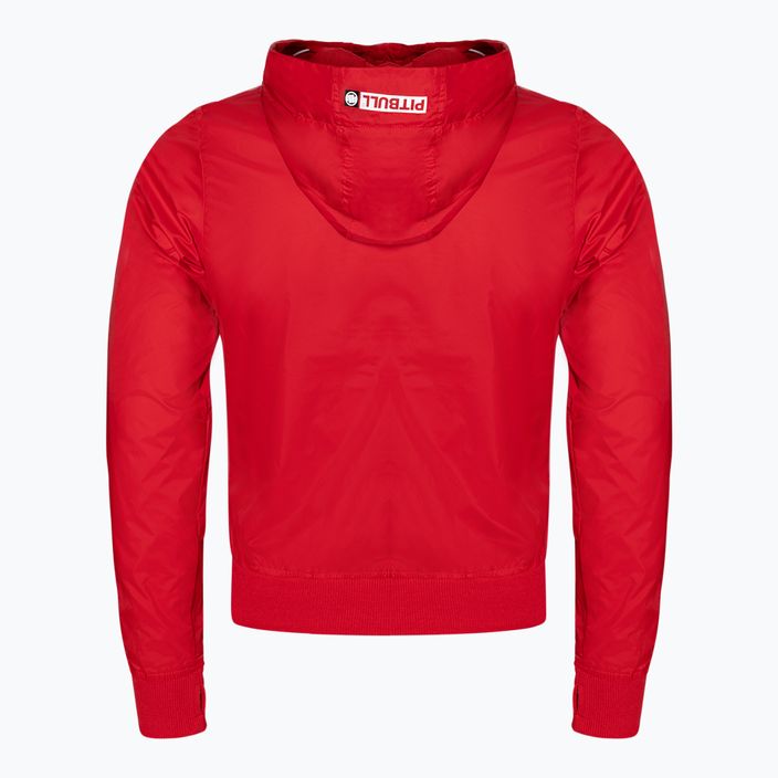 Jachetă pentru femei Pitbull West Coast Aaricia Sleeve Hooded Nylon red 2