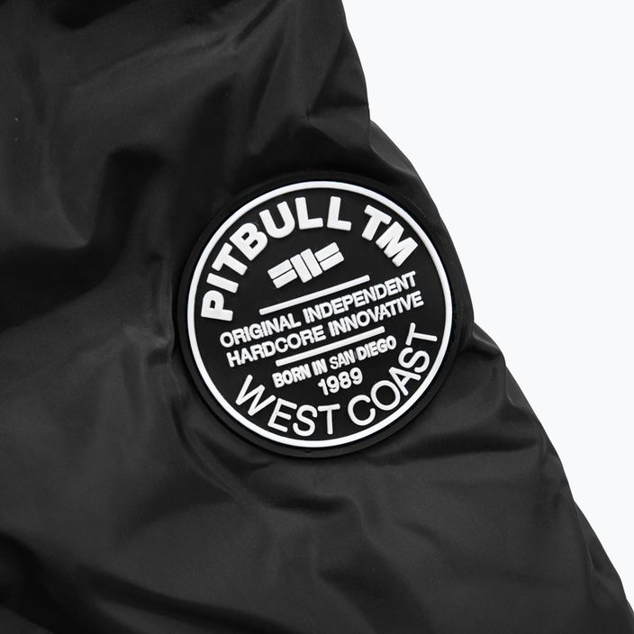 Jachetă de iarnă pentru bărbați Pitbull West Coast Quilted Hooded Carver black 10