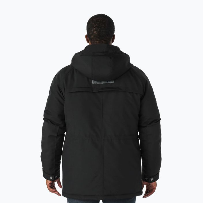 Jachetă de iarnă pentru bărbați Pitbull West Coast Gunner Hooded Parka black 3