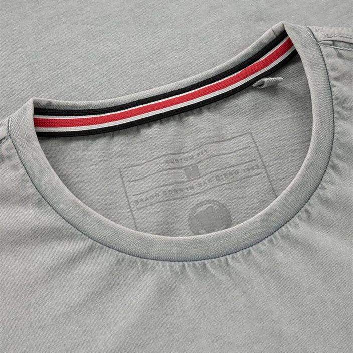 Tricou pentru bărbați Pitbull West Coast T-Shirt Small Logo Denim Washed 190 grey/melange 3