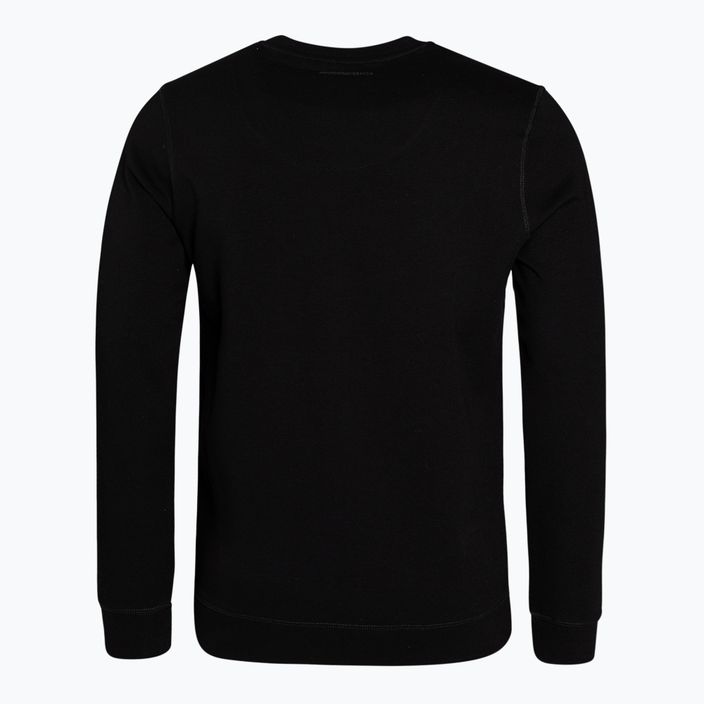 Hanorac pentru bărbați Pitbull West Coast Tanbark Crewneck Sweatshirt black 8