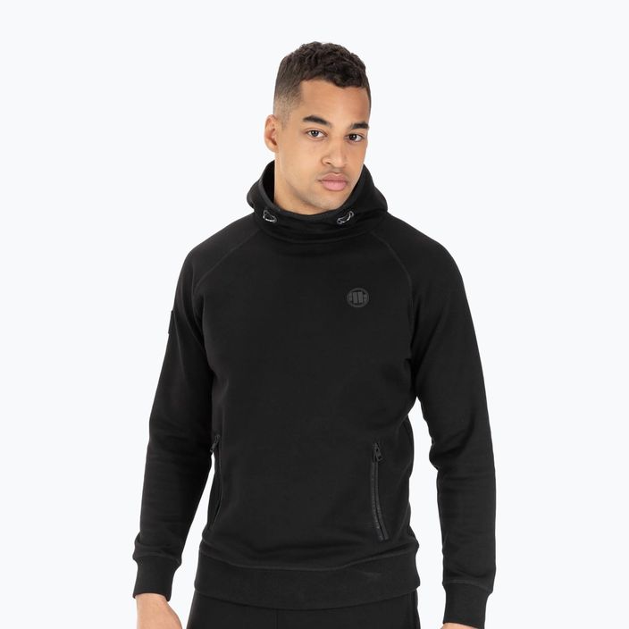 Hanorac pentru bărbați Pitbull West Coast Skylark Hooded Sweatshirt black 4