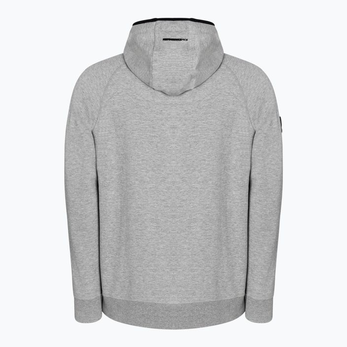 Hanorac pentru bărbați Pitbull West Coast Skylark Hooded Sweatshirt grey/melange 2