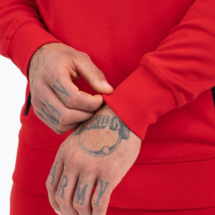 Hanorac pentru bărbați Pitbull West Coast Skylark Hooded Sweatshirt red 6