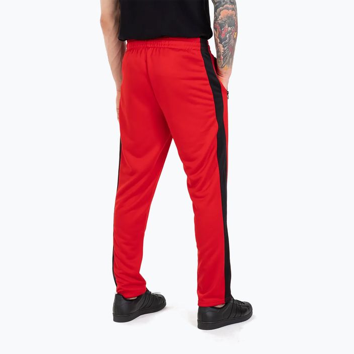 Pantaloni pentru bărbați Pitbull West Coast Oldschool Track Pants Raglan red 5