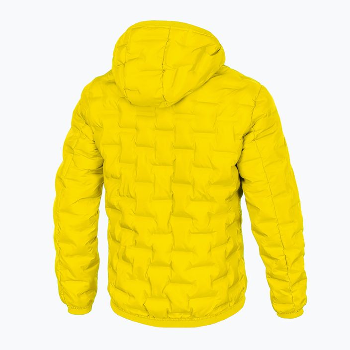 Jachetă pentru bărbați în jos Pitbull West Coast Firestone yellow 2