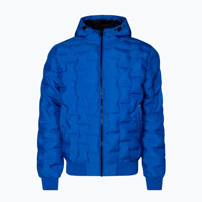 Jachetă de iarnă pentru bărbați Pitbull West Coast Quilted Hooded Carver royal blue