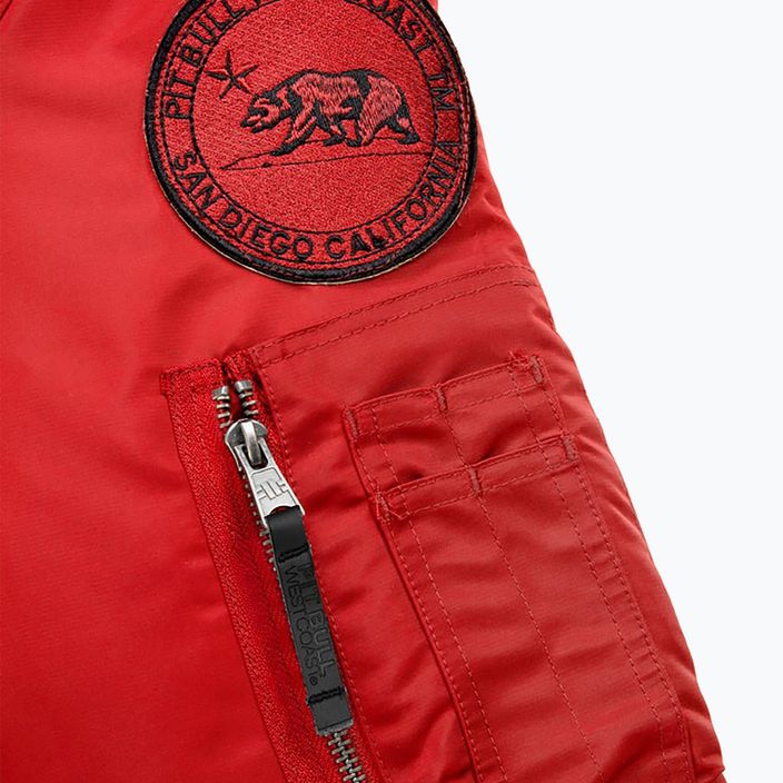 Jachetă pentru bărbați Pitbull West Coast Ma1 red 4