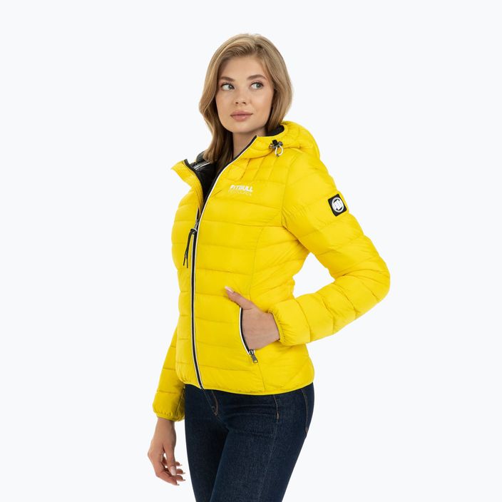 Jachetă pentru femei în jos Pitbull West Coast Seacoast yellow
