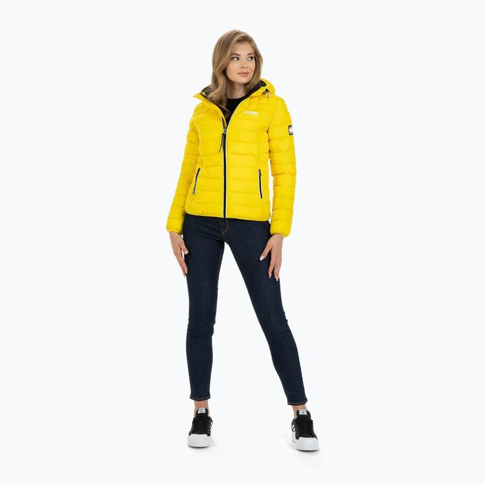 Jachetă pentru femei în jos Pitbull West Coast Seacoast yellow 2