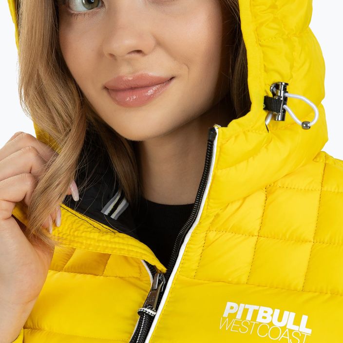 Jachetă pentru femei în jos Pitbull West Coast Seacoast yellow 4