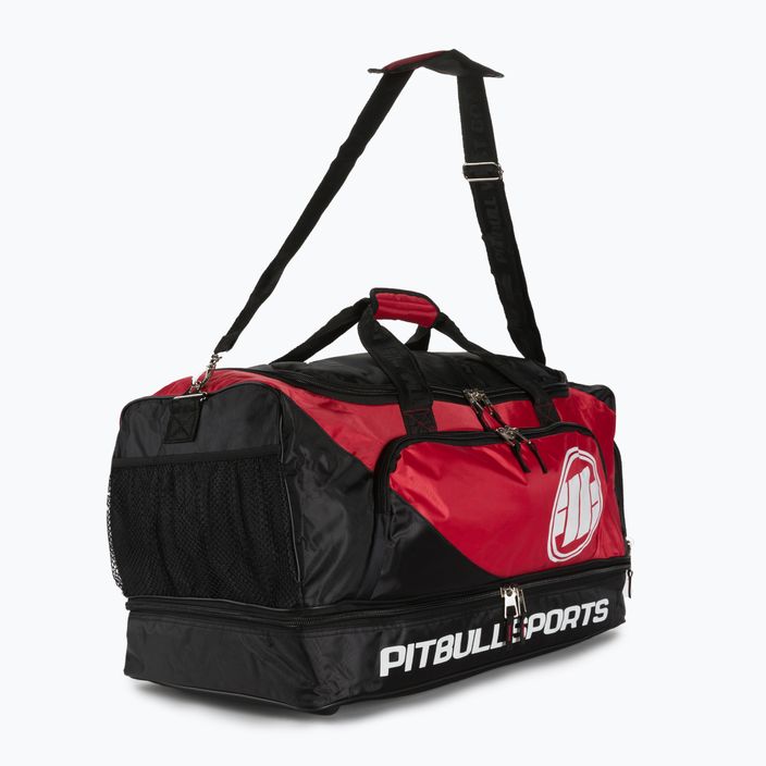 Sac de antrenament Pitbull West Coast Big Duffle Bag Logo Pitbull Sports black/red 2