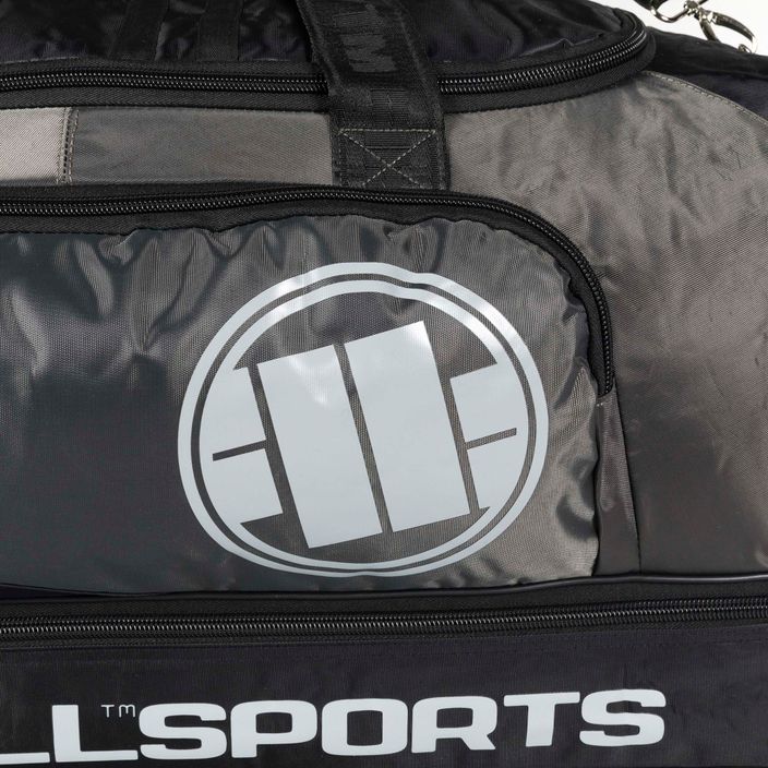 Sac de antrenament Pitbull West Coast Big Sports Logo black/grey 3