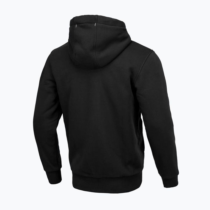 Bluză pentru bărbați Pitbull Zip Sherpa 2 Ruffin Hooded black 5