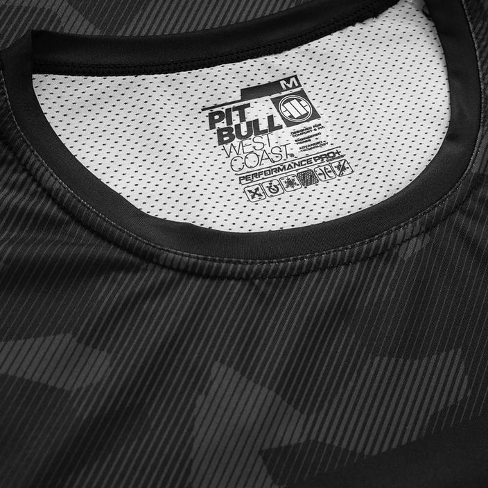 Tricou pentru bărbați Pitbull West Coast Performance Dillard Casino black/grey 4