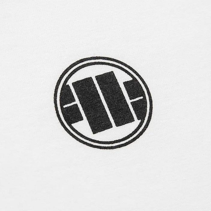 Tricou pentru bărbați Pitbull West Coast Small Logo 140 GSM white 3