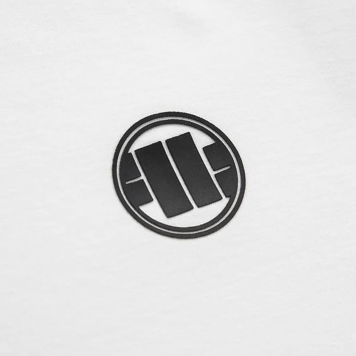 Tricou polo pentru bărbați Pitbull West Coast Polo Jersey Small Logo 210 GSM white 4