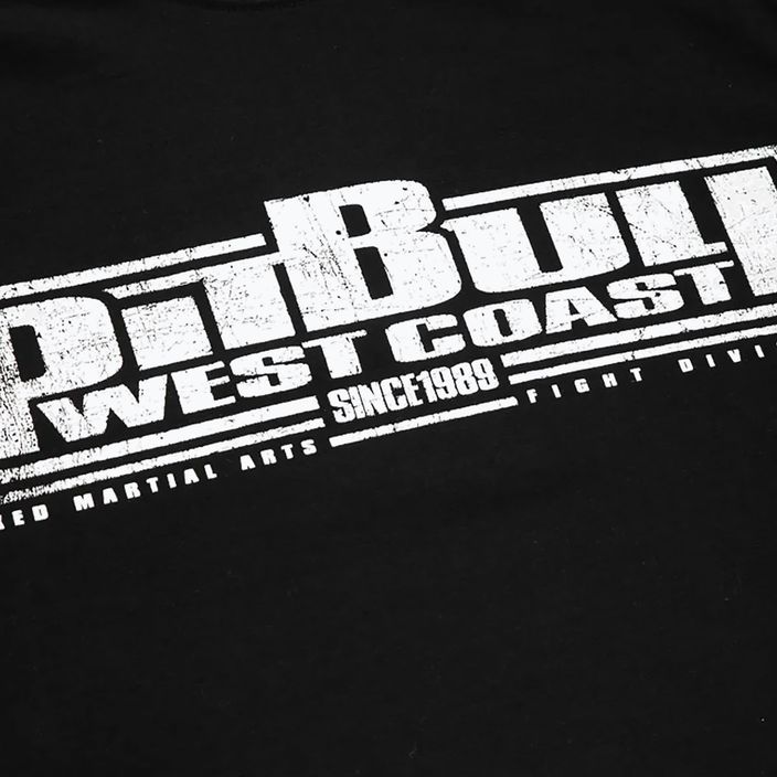 Tricou pentru bărbați Pitbull West Coast Brazilian Jiu Jitsu black 3