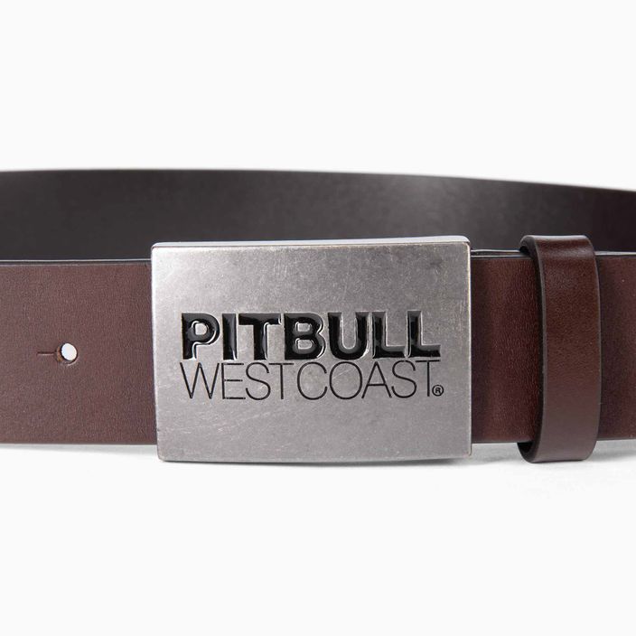 Cureaua pentru bărbați Pitbull West Coast Original Leather TNT brown 2