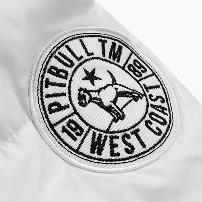 Jachetă pentru bărbați în jos Pitbull West Coast Mobley white 5