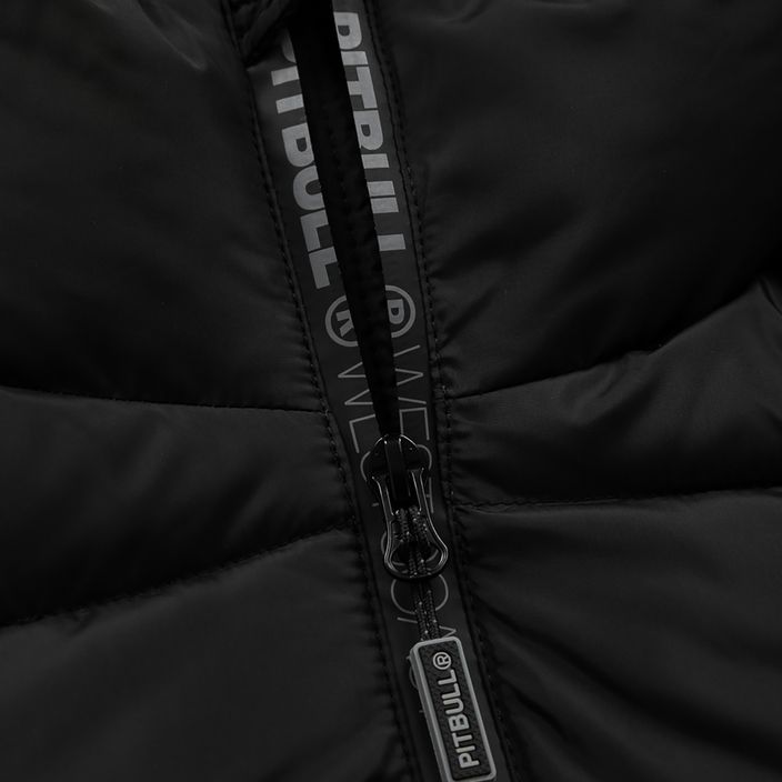 Jachetă de iarnă pentru bărbați Pitbull West Coast Boxford Quilted black/red 4