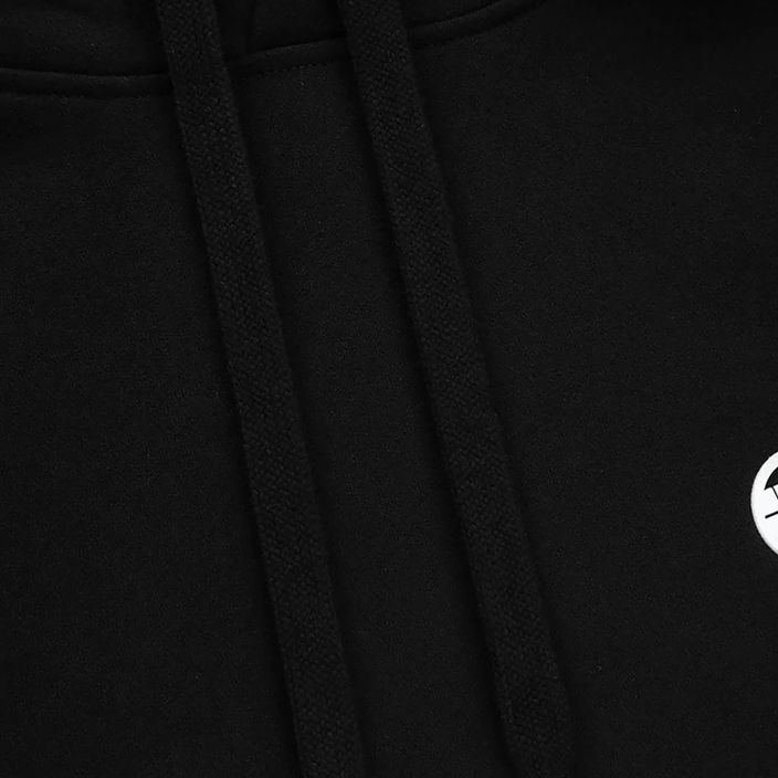 Tricou cu glugă cu glugă negru pentru bărbați Pitbull West Coast Small Logo Hooded 5