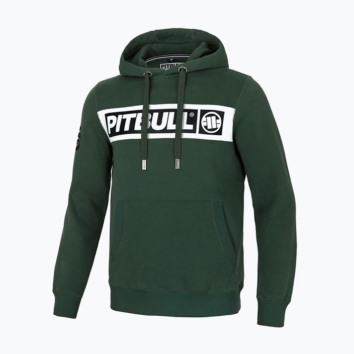 Bluză pentru bărbați Pitbull Sherwood Hooded dark green 4