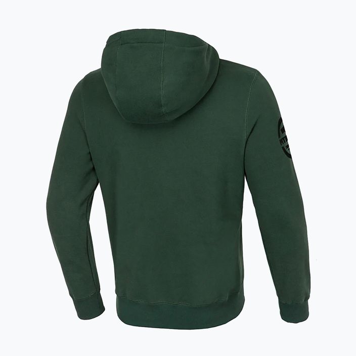 Bluză pentru bărbați Pitbull Sherwood Hooded dark green 5