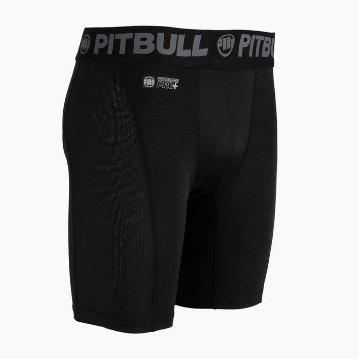 Pantaloni scurți de compresie pentru bărbați Pitbull West Coast Performance Compression black 3