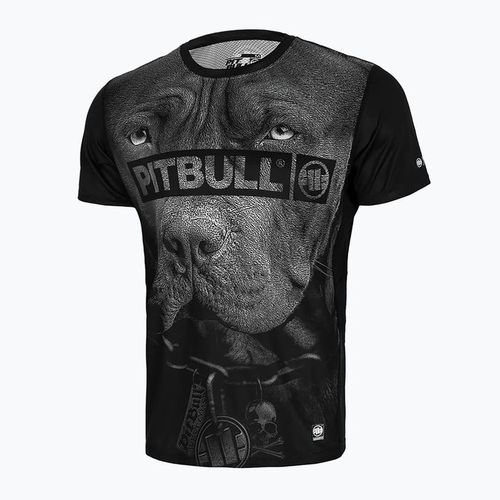 Tricou de antrenament pentru bărbați Pitbull Mesh Performance Pro Plus Born in 1989 black 7