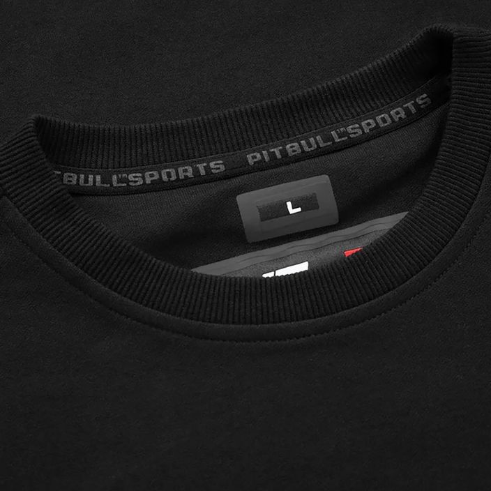 Pitbull West Coast bărbați Pitbull Seahill Crewneck pulover negru 3