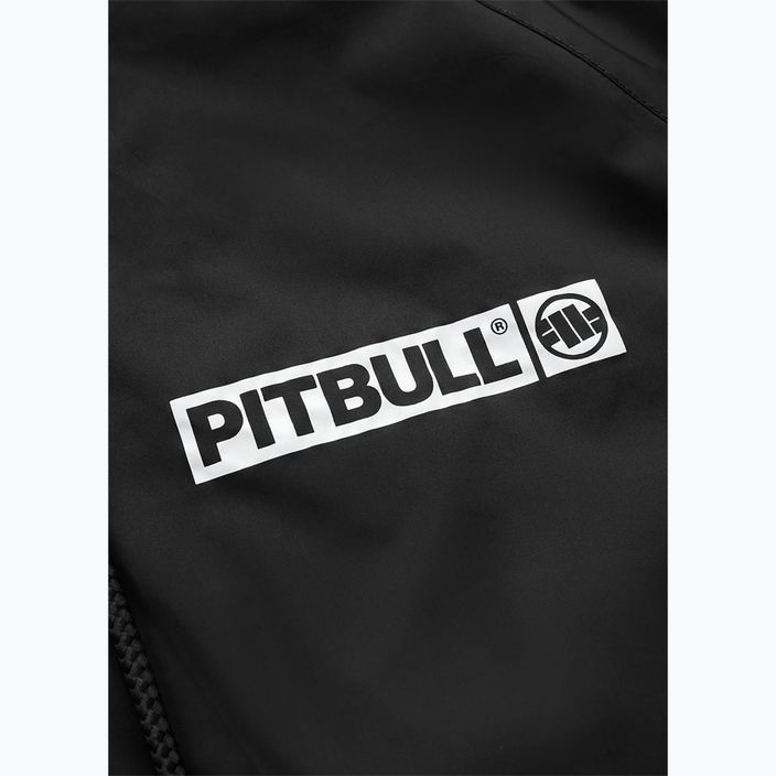 Jachetă pentru bărbați Pitbull West Coast Athletic Logo Hooded Nylon black 8