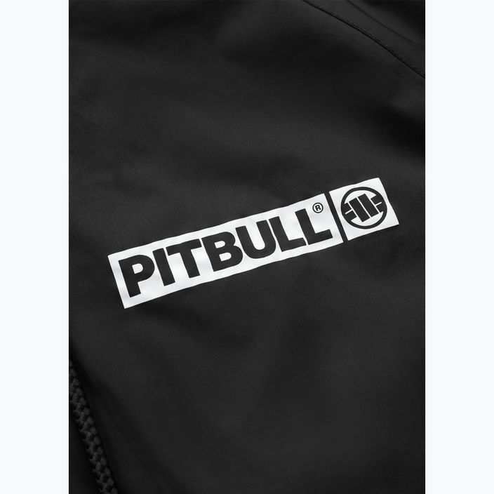 Jachetă pentru bărbați Pitbull West Coast Athletic Hilltop Hooded Nylon black 7