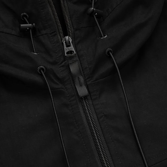 Pitbull West Coast Groton negru cu glugă NCP jachetă neagră pentru bărbați negru 6