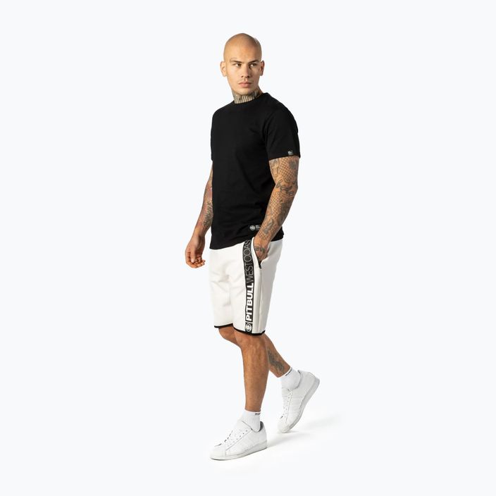 Pantaloni scurți pentru bărbați Pitbull West Coast Saturn off white 2